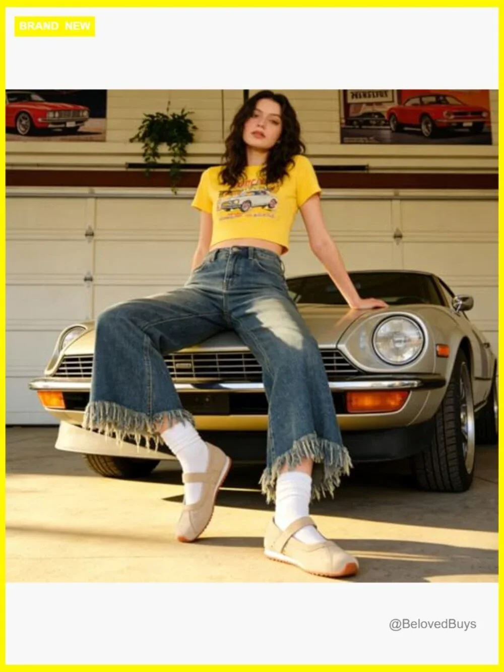 Slip On Sneakers Mary Jane Flats Comfortable Walking Shoes for Work Casual Retro